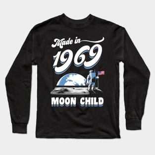 Made in 1969 Moon Child Long Sleeve T-Shirt